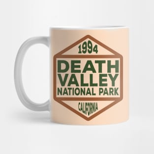 Death Valley National Park California badge Mug